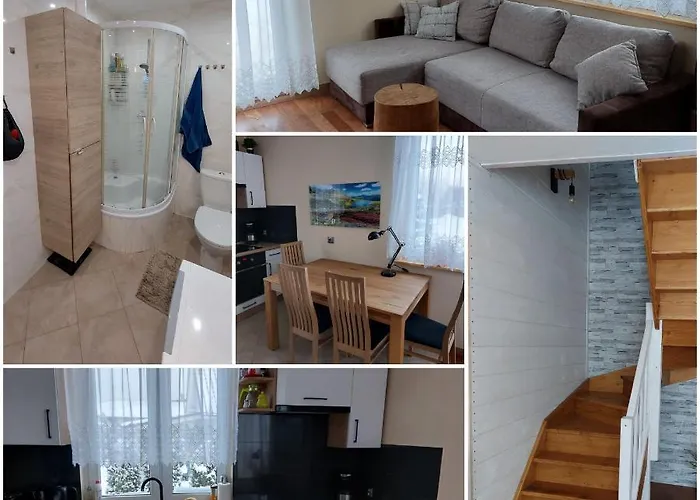 펜션 Uroczy Z Kominkiem 리포와